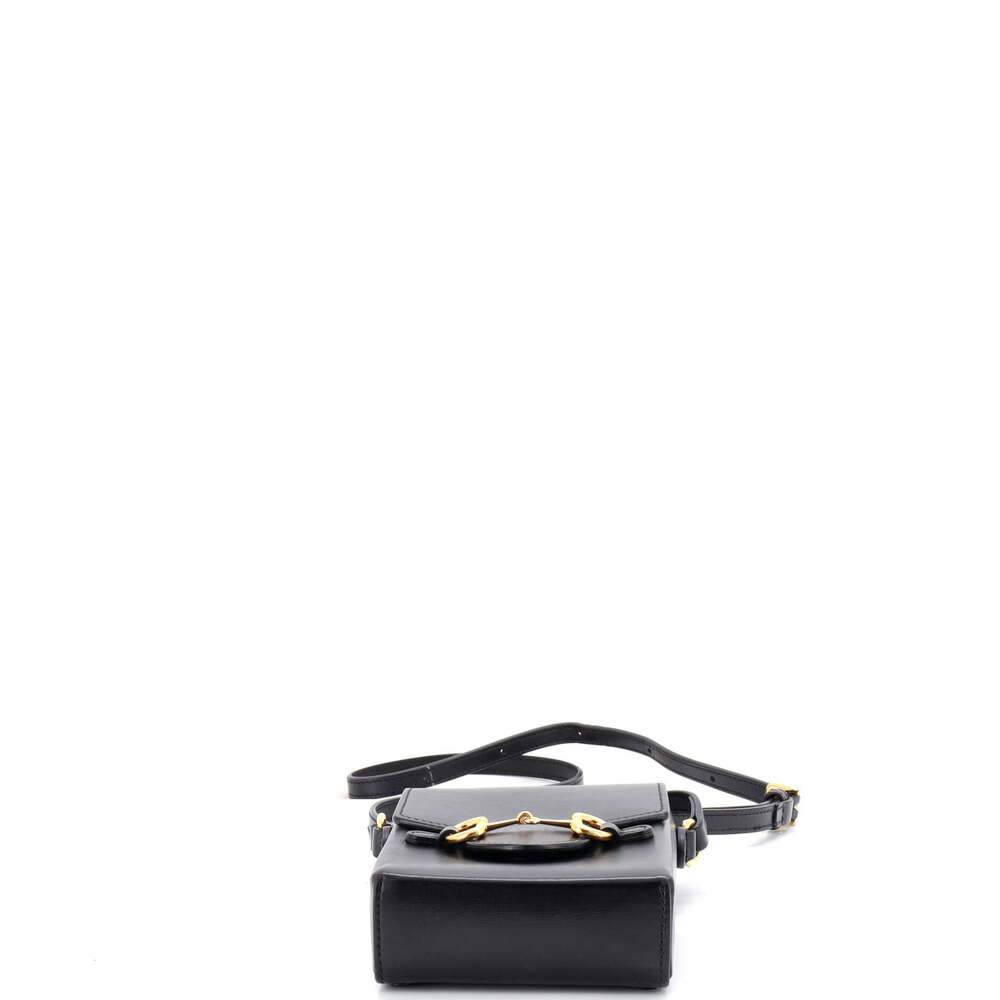 Gucci Horsebit Crossbody Bag Leather #229712G11B - Picture 4 of 6